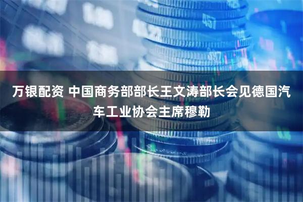 万银配资 中国商务部部长王文涛部长会见德国汽车工业协会主席穆勒